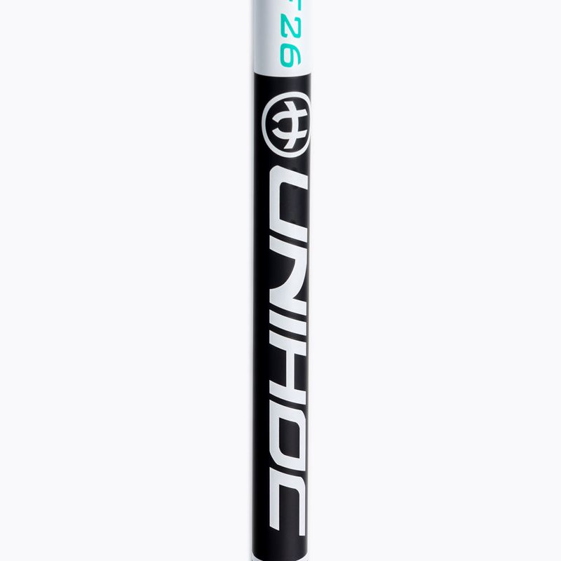 UNIHOC Iconic Composite 26 baltos/juodos spalvos dešinioji florbolo lazda 04942 3
