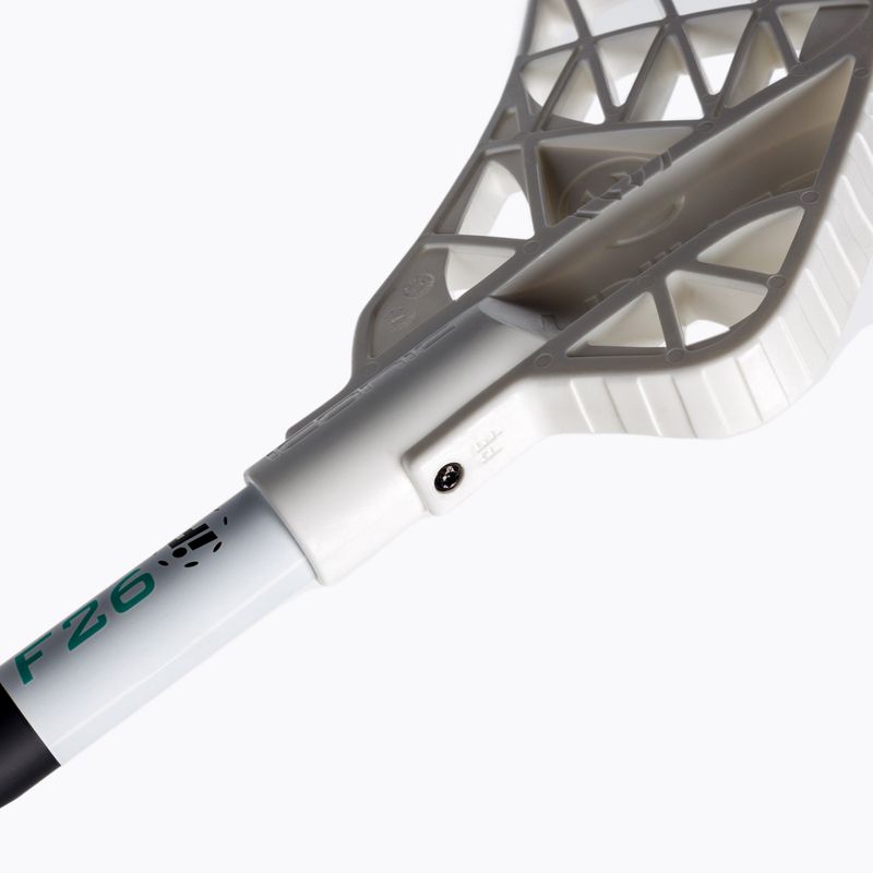 UNIHOC Iconic Composite 26 baltos/juodos spalvos dešinioji florbolo lazda 04942 4