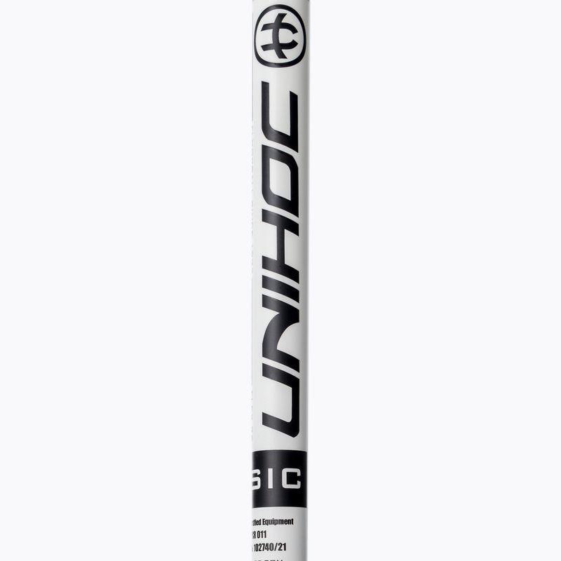 UNIHOC Unity Composite kairės rankos grindų kamuolio lazda balta 04945 3