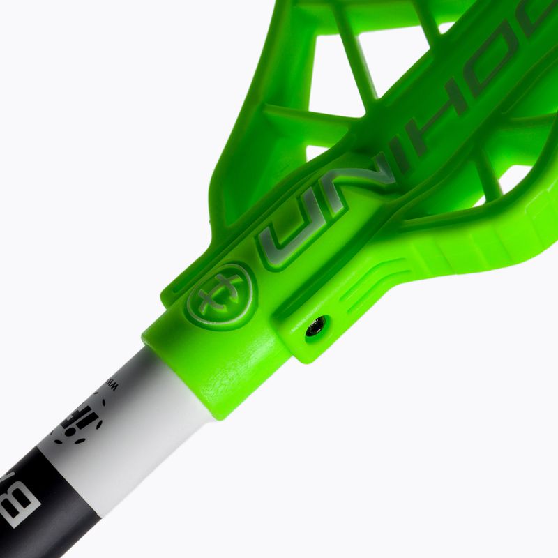 UNIHOC Unity Composite kairės rankos grindų kamuolio lazda balta 04945 4