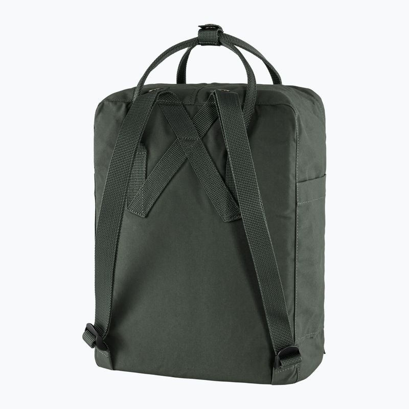 Fjällräven Kanken 660 forest green turistinė kuprinė 4