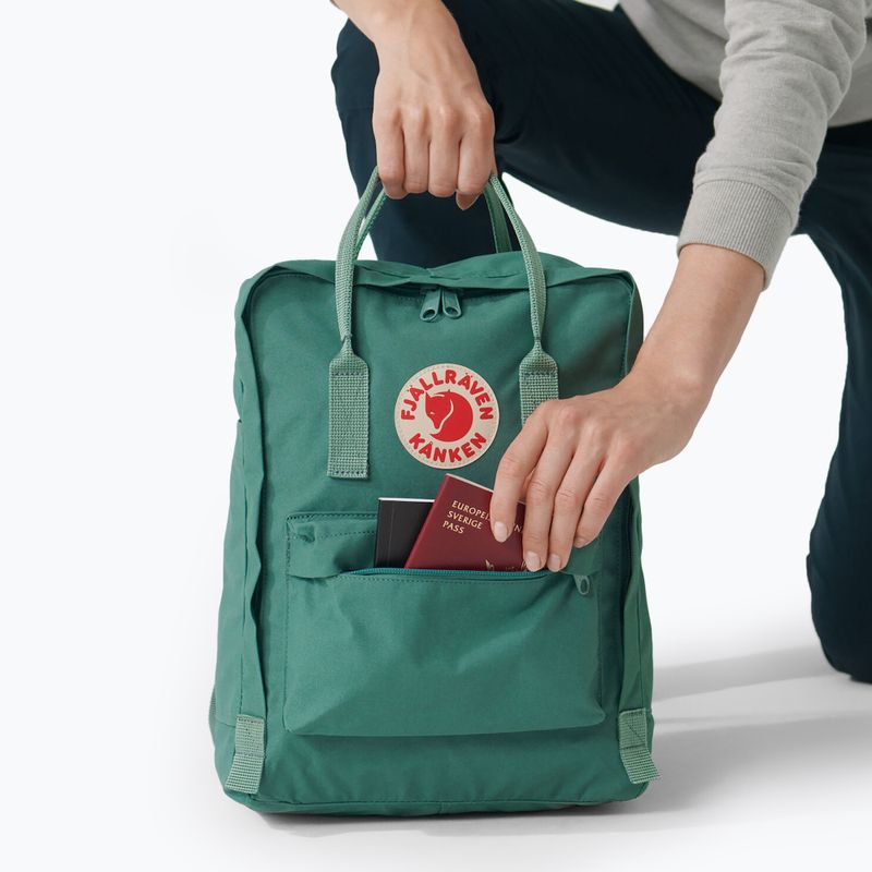 Turistinė kuprinė Fjällräven Kanken 16 l frost green 13