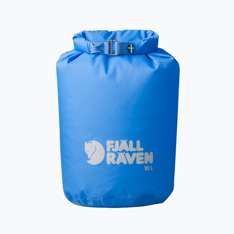 Vandeniui atsparus maišas Fjällräven Waterproof Packbag 10 l un blue