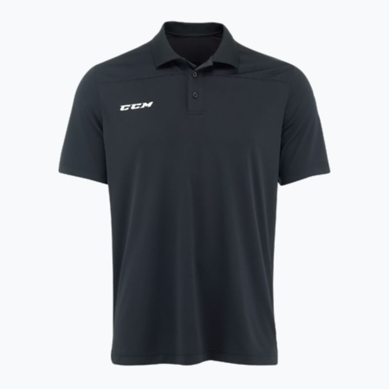 Vyriški marškinėliai CCM Polo SR black