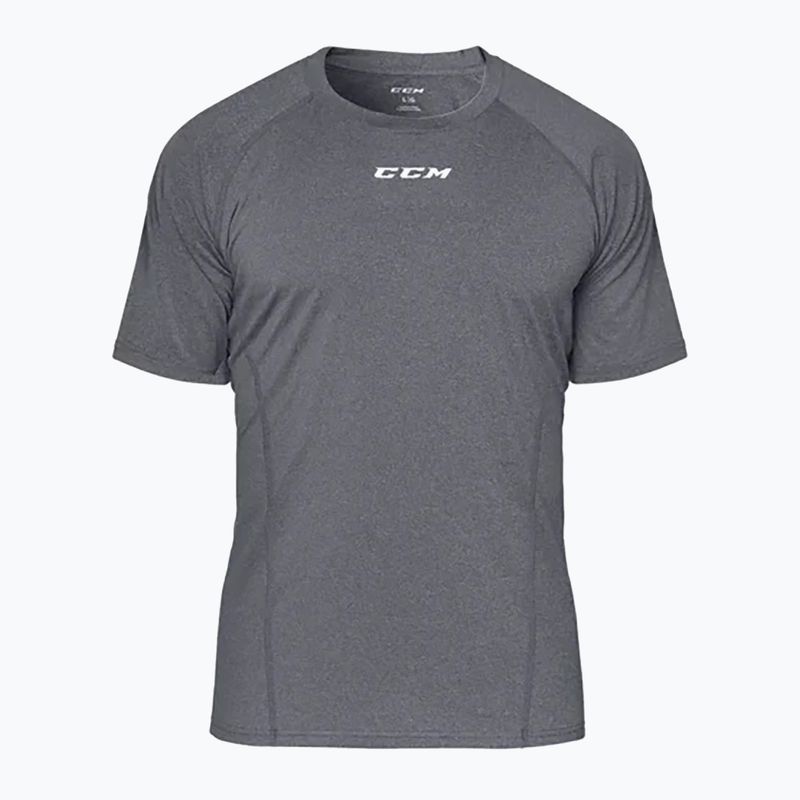 Vyriški marškinėliai CCM Ribano Performance Loose Fit SR grey
