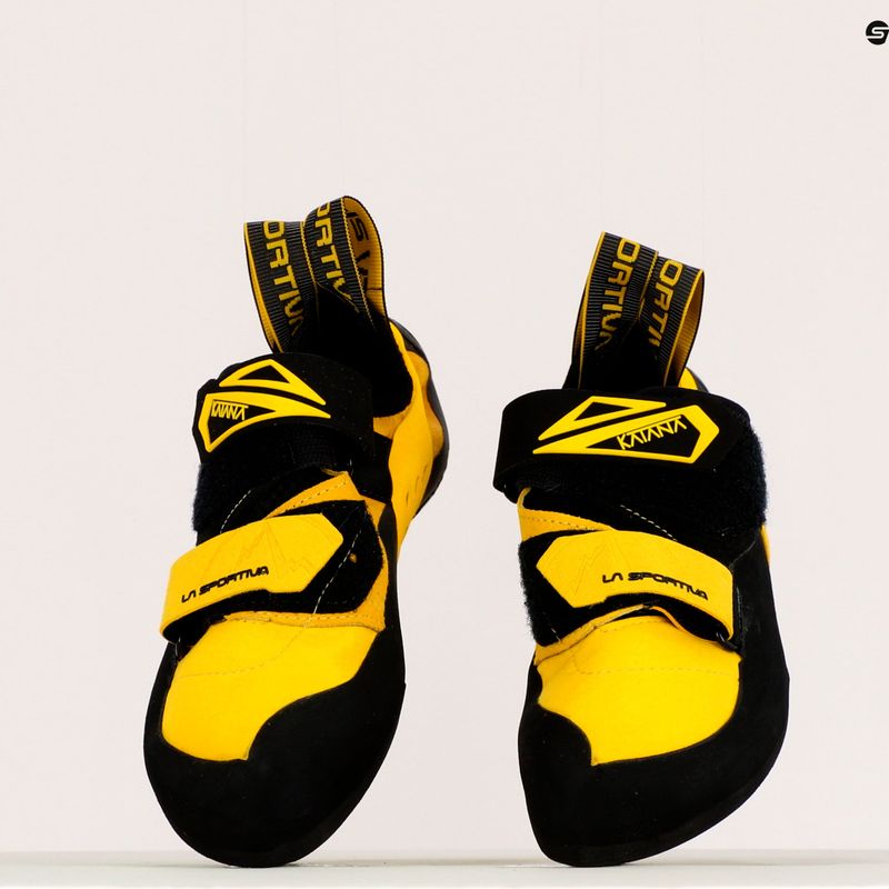 LaSportiva Katana laipiojimo bateliai geltoni/juodi 20L100999 9