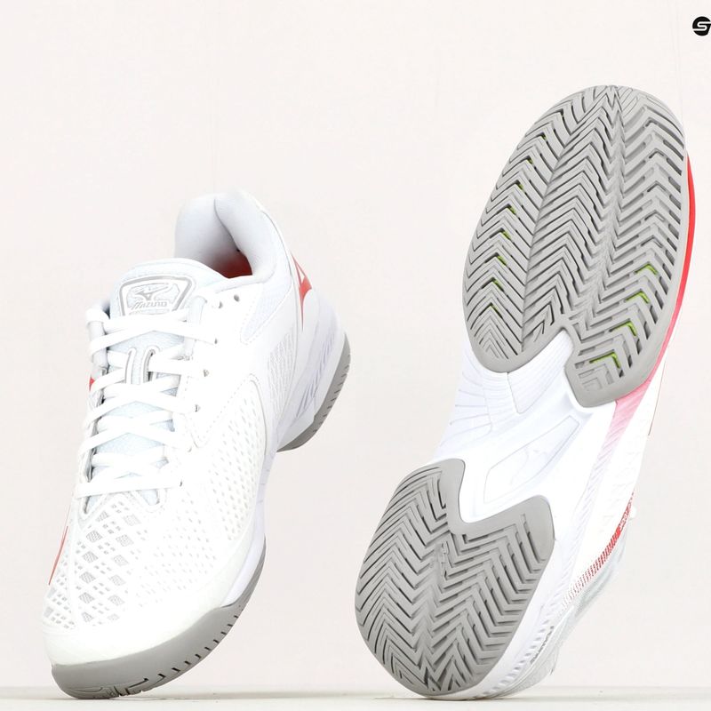 Moterų teniso bateliai Mizuno Wave Exceed Tour 4 CC white 61GA207164 10