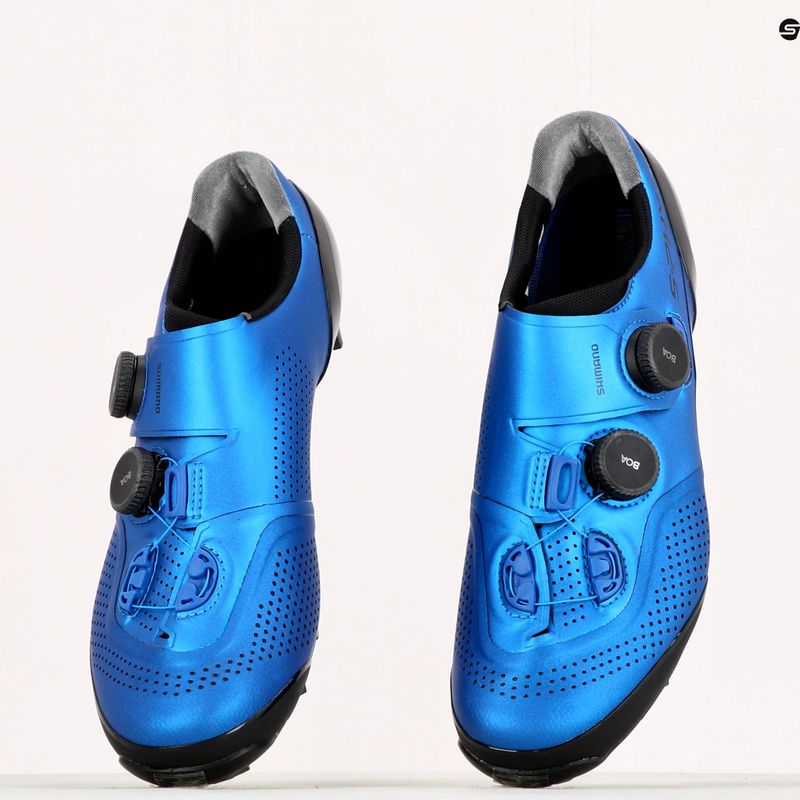 Vyriški MTB dviračių batai Shimano SH-XC902 blue ESHXC902MCB01S43000 11