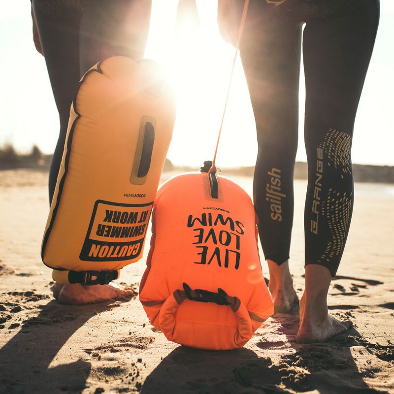 Apsauginis plūduras BuddySwim LLS Dry Bag 20 l orange 5