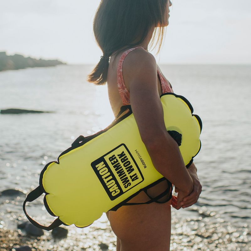 Apsauginis plūduras BuddySwim Ultralight CSW 10 l yellow 5