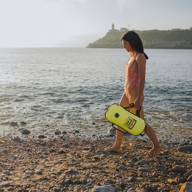 Apsauginis plūduras BuddySwim Ultralight CSW 10 l yellow 7