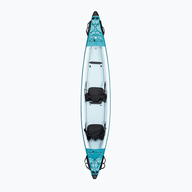 Dvivietė pripučiama baidarė MOAI Kanaloa K2 blue 2