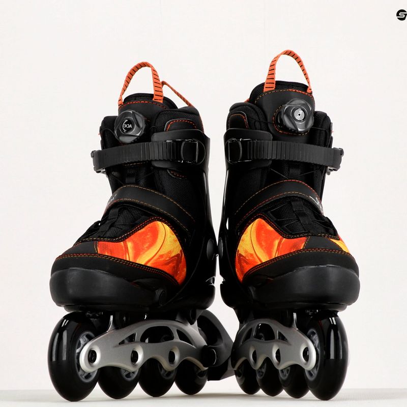 K2 Sk8 Hero Boa Alu vaikiški riedučiai juodi 30F0118 10