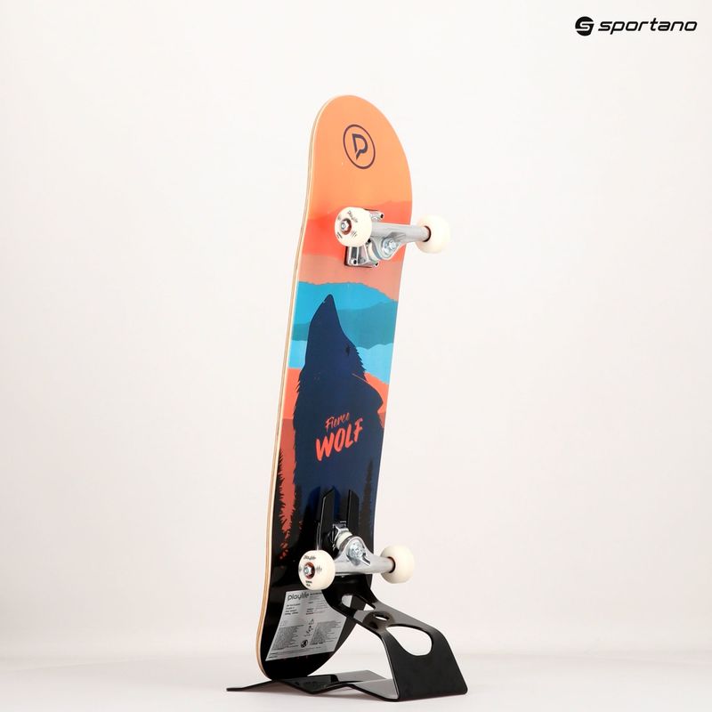 Playlife Fierce Wolf klasikinė spalvota riedlentė 880307 9