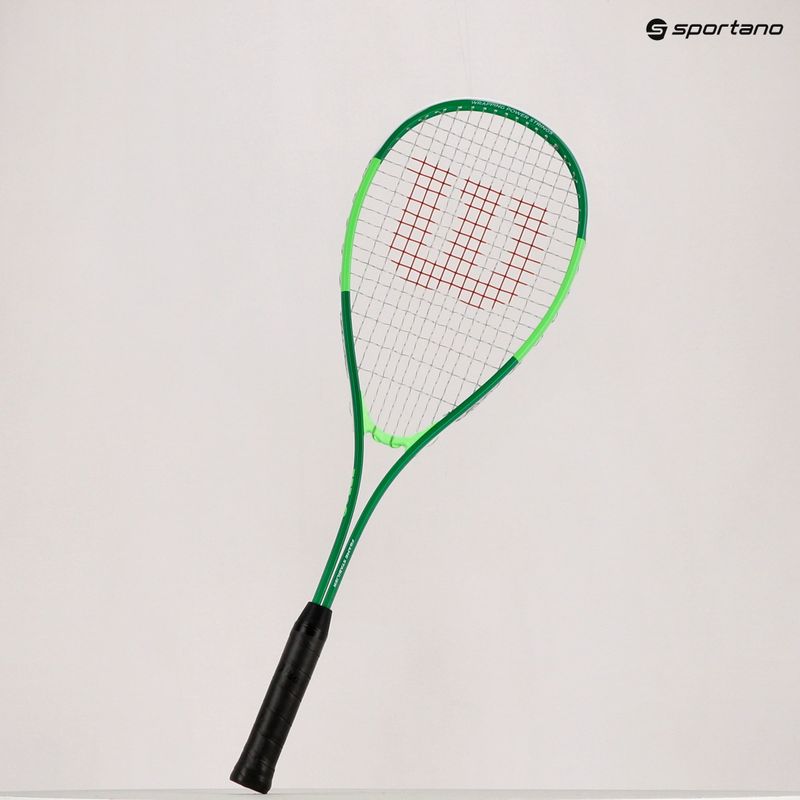 Wilson Sq Blade 500 skvošo raketė žalia WR043010U 8