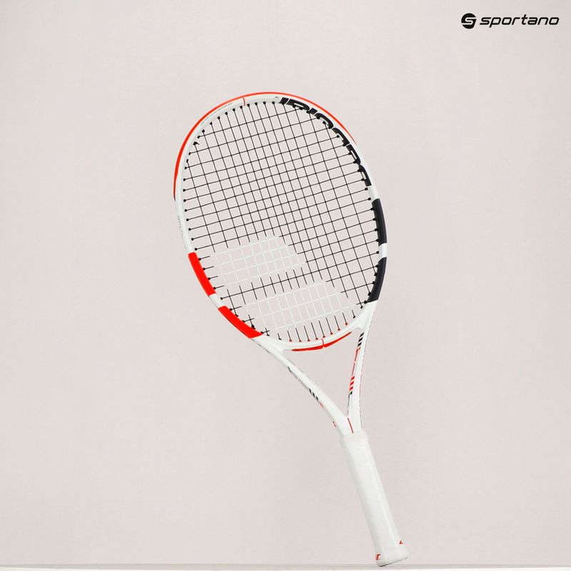 Babolat Pure Strike 25 vaikiška teniso raketė balta 140400 8