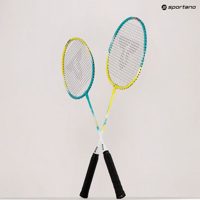 Talbot-Torro 2 kovotojų badmintono rinkinys geltonas 449403 5