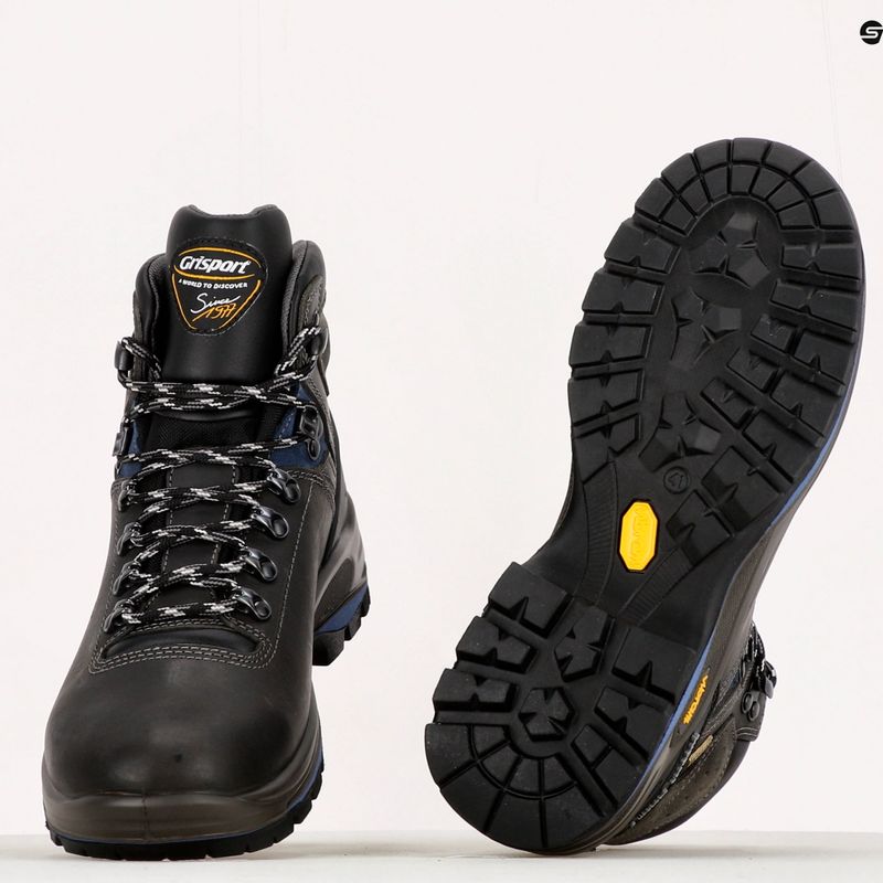 Grisport vyriški trekingo batai juodi 12833D1G 11