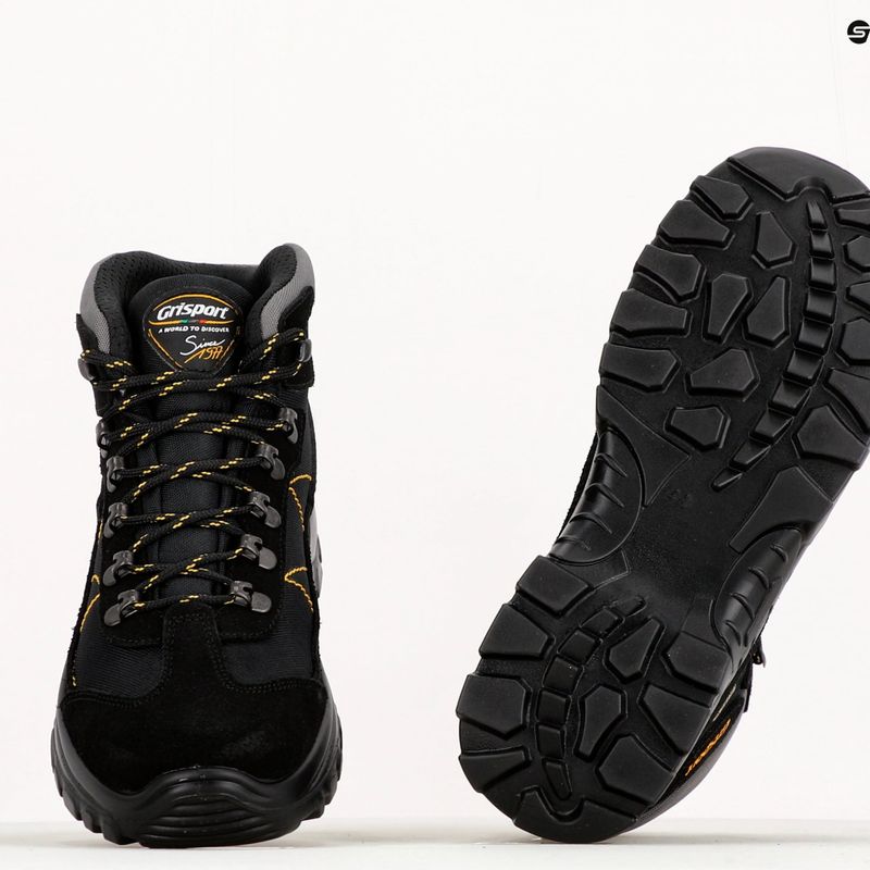 Grisport vyriški trekingo batai juodi 13362SV86G 11
