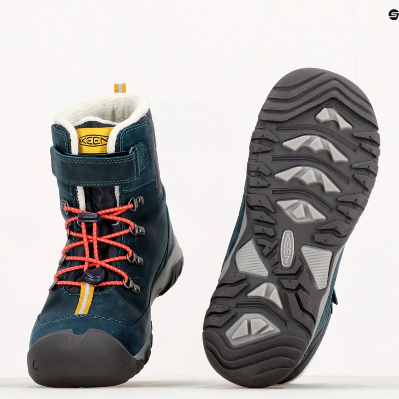 KEEN Greta žali vaikiški trekingo batai 1025523 12