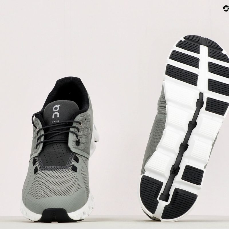 Vyriški bėgimo bateliai On Cloud 5 grey 5998559 18