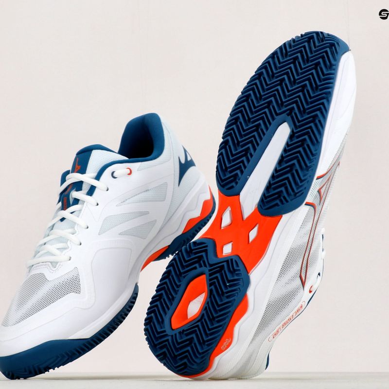 Vyriški teniso bateliai Mizuno Wave Exceed Light CC white 61GC222030 14