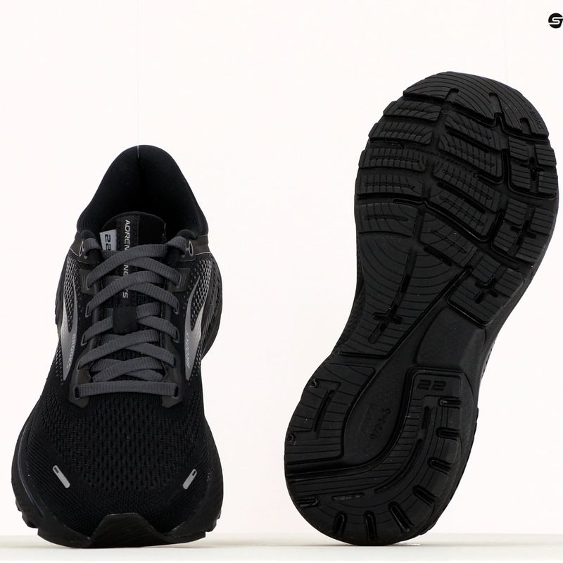 Moteriški bėgimo bateliai Brooks Adrenaline GTS 22 black/black/ebony 15