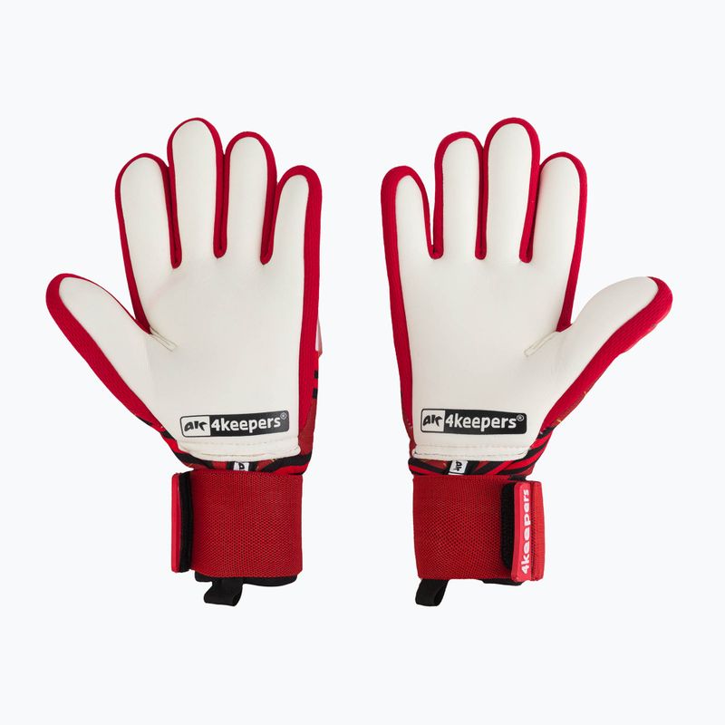 4keepers Evo Vera NC vartininko pirštinės raudonos/juodos/baltos spalvos 2