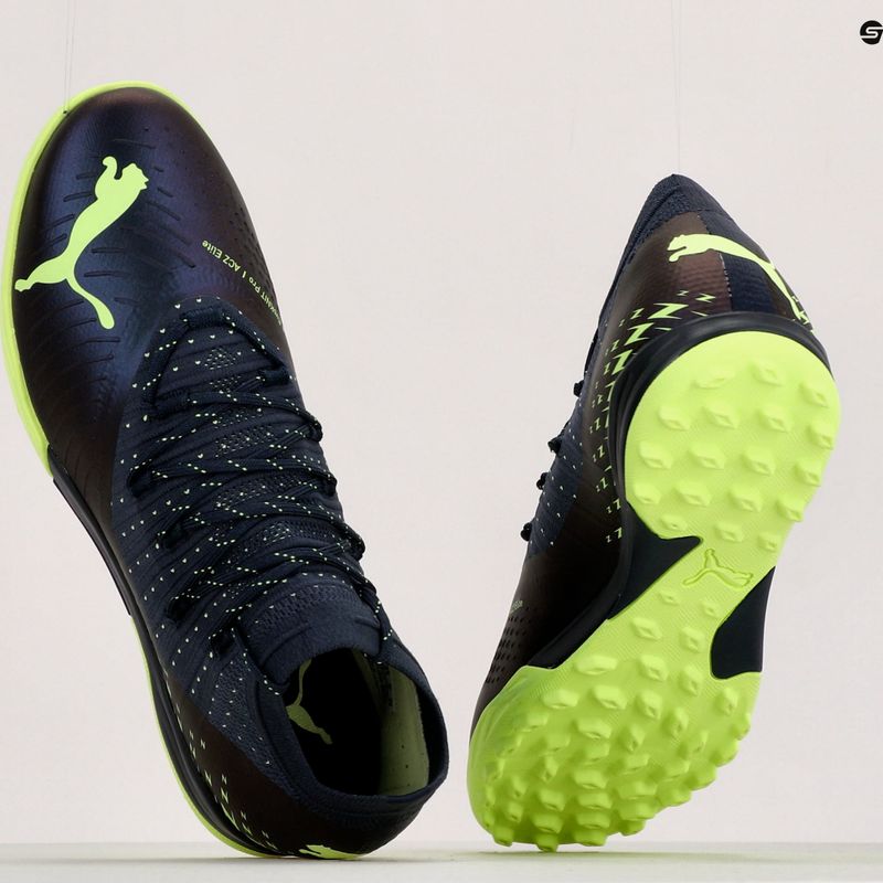 Vyriški futbolo bateliai PUMA Future Z 1.4 Pro Cage juodi ir žali 106992 01 13