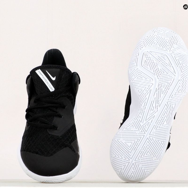 Batai tinklinei Nike Zoom Hyperspeed Court juoda/balta 9