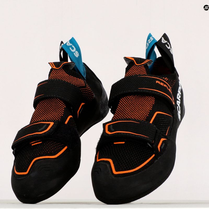 SCARPA Reflex V moteriški laipiojimo bateliai black-orange 70067-000/1 9