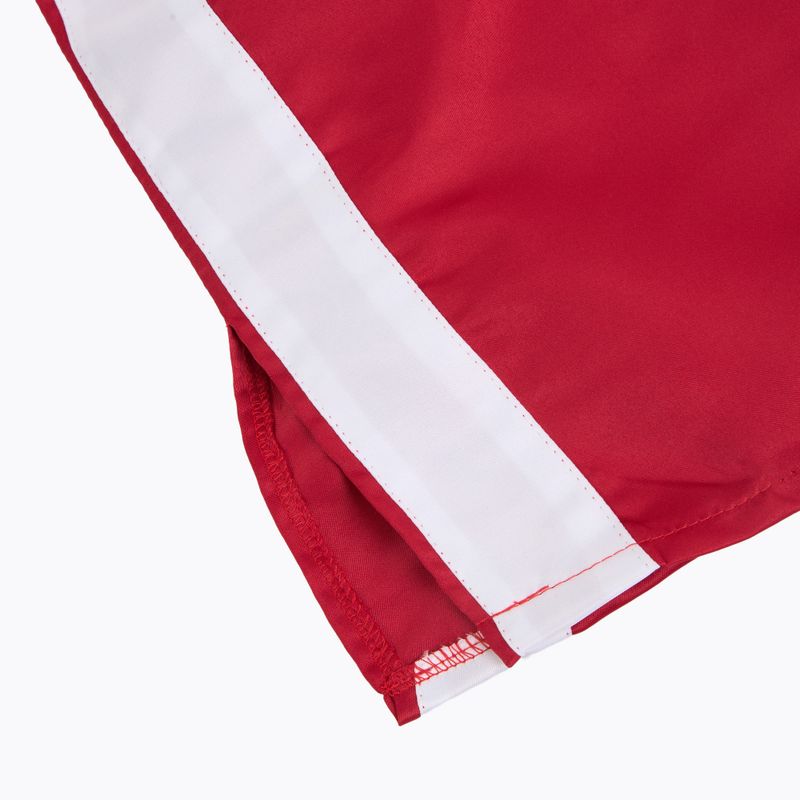 Vyriški bokso šortai Cleto Reyes Satin Boxing red/white 4