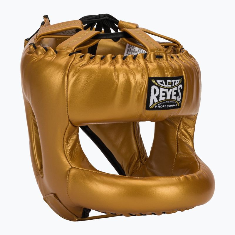 Bokso šalmas Cleto Reyes With Round Face Bar gold