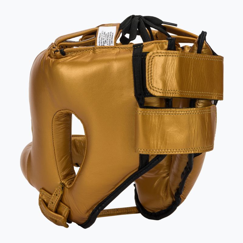 Bokso šalmas Cleto Reyes With Round Face Bar gold 3
