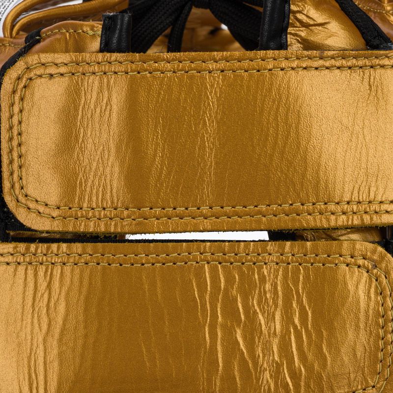 Bokso šalmas Cleto Reyes With Round Face Bar gold 5