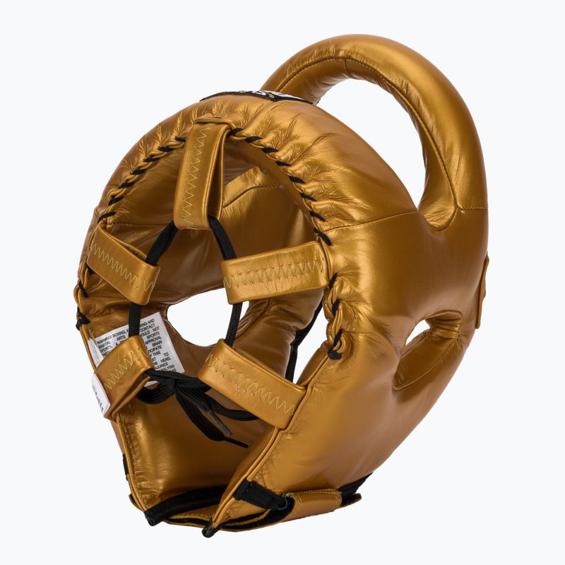 Bokso šalmas Cleto Reyes With Round Face Bar gold 6
