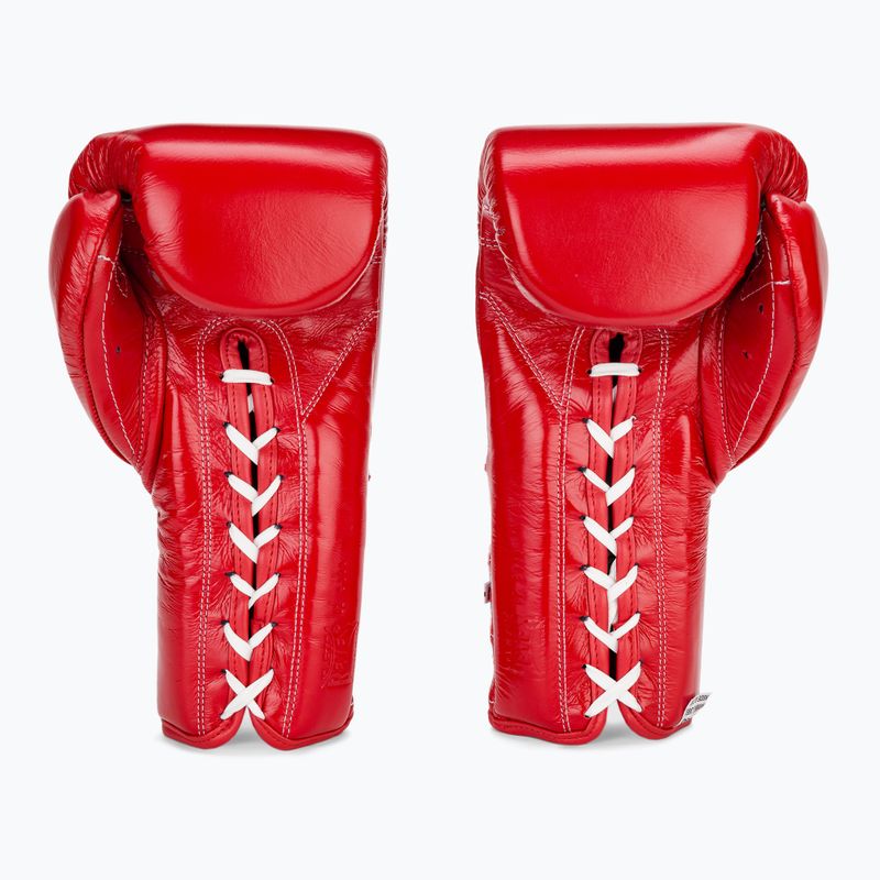 Bokso pirštinės Cleto Reyes Lace Up Sparring red 3