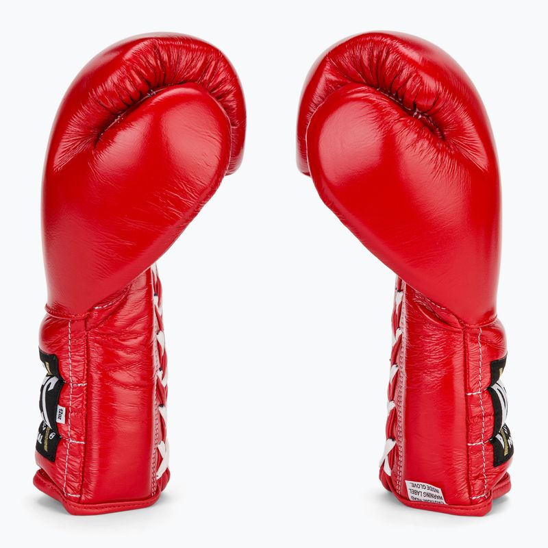 Bokso pirštinės Cleto Reyes Lace Up Sparring red 4