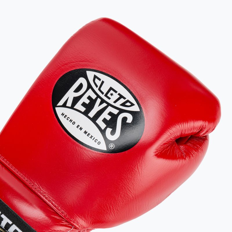 Bokso pirštinės Cleto Reyes Lace Up Sparring red 5