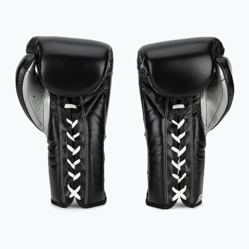 Bokso pirštinės Cleto Reyes Traning Thumb black/silver 3