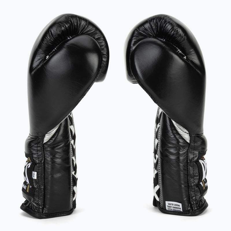 Bokso pirštinės Cleto Reyes Traning Thumb black/silver 4