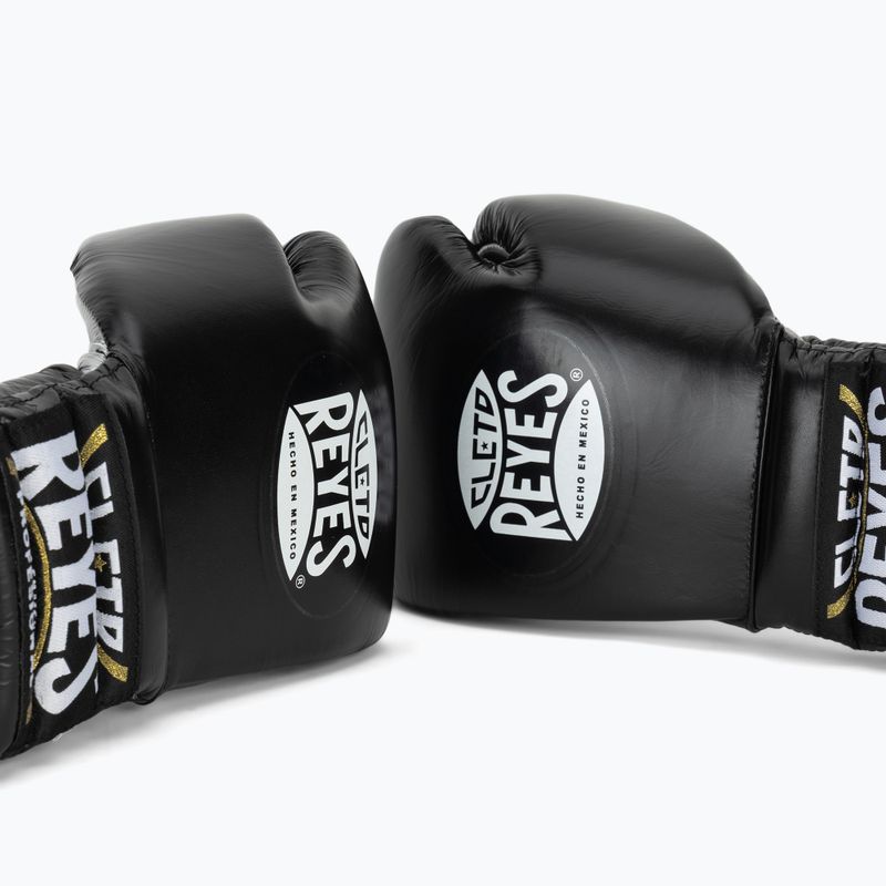 Bokso pirštinės Cleto Reyes Traning Thumb black/silver 7