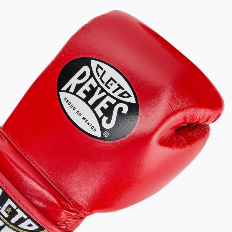 Bokso pirštinės Cleto Reyes Velcro Sparring red 5