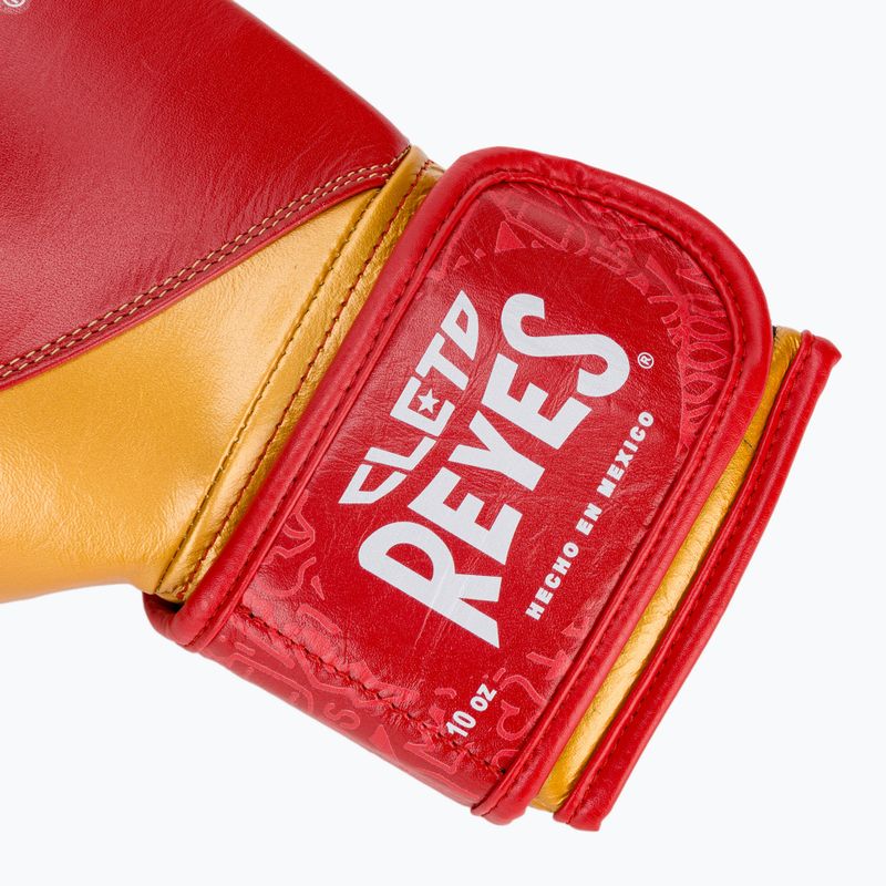 Bokso pirštinės Cleto Reyes High Precision Training Leather red/gold 6