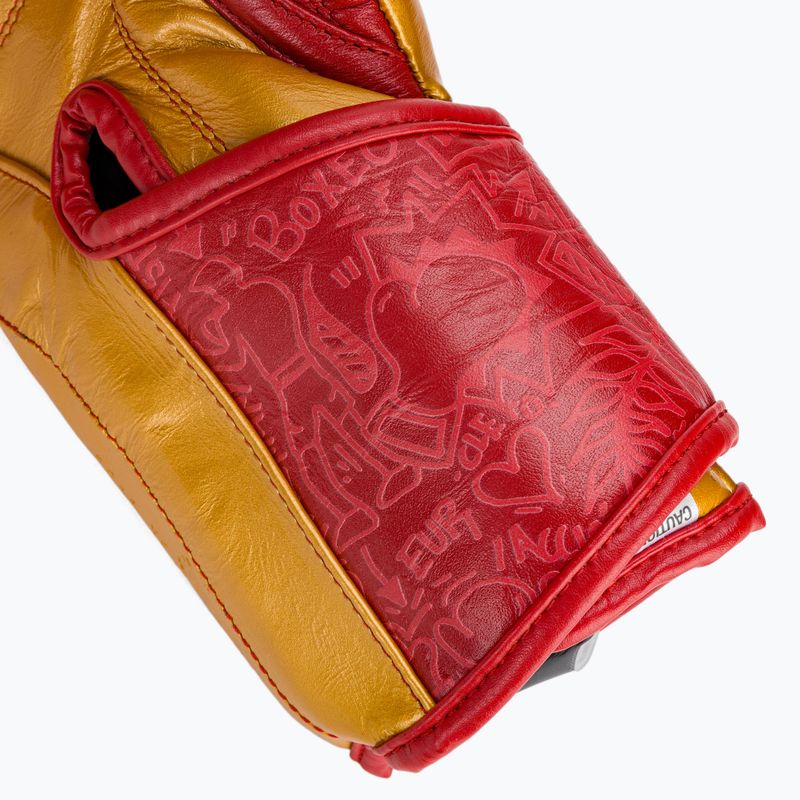 Bokso pirštinės Cleto Reyes High Precision Training Leather red/gold 7