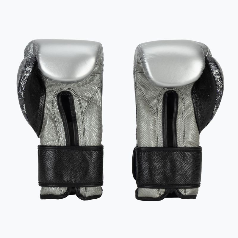 Bokso pirštinės Cleto Reyes Velcro Sparring silver/black 3