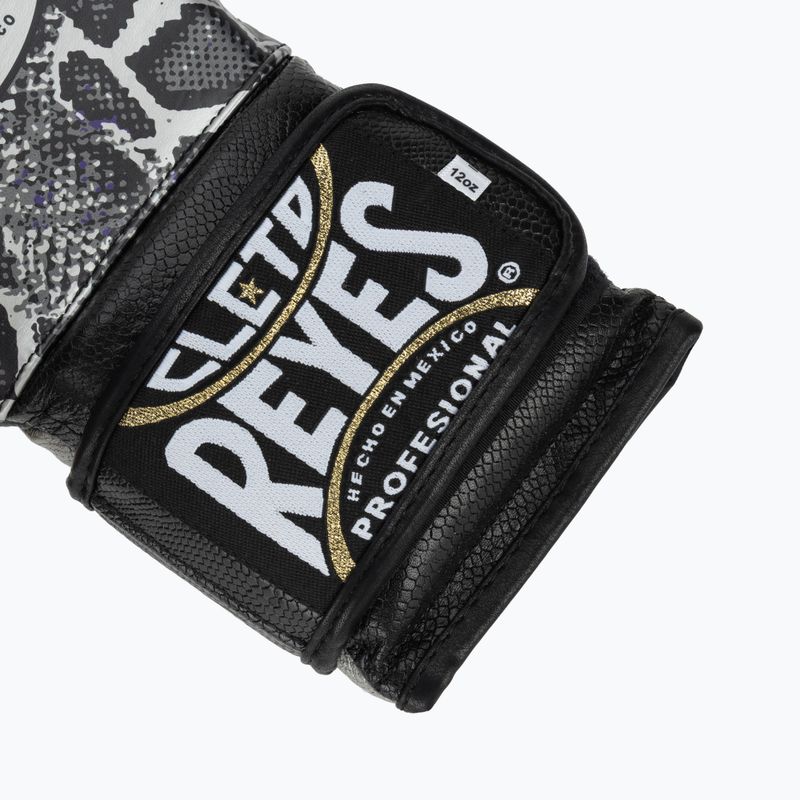 Bokso pirštinės Cleto Reyes Velcro Sparring silver/black 6