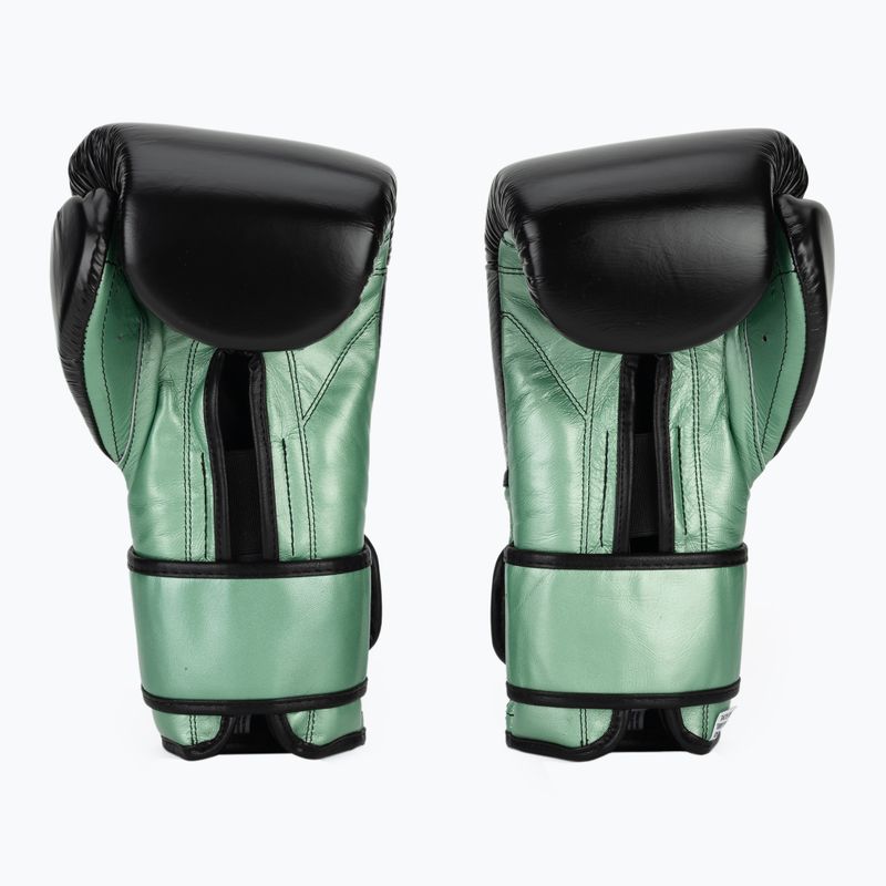 Bokso pirštinės Cleto Reyes Boxing Gloves With Hook green metallic / black 3