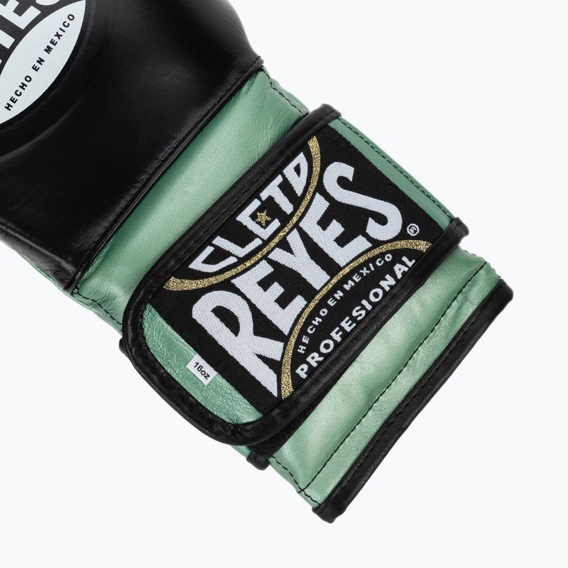 Bokso pirštinės Cleto Reyes Boxing Gloves With Hook green metallic / black 6