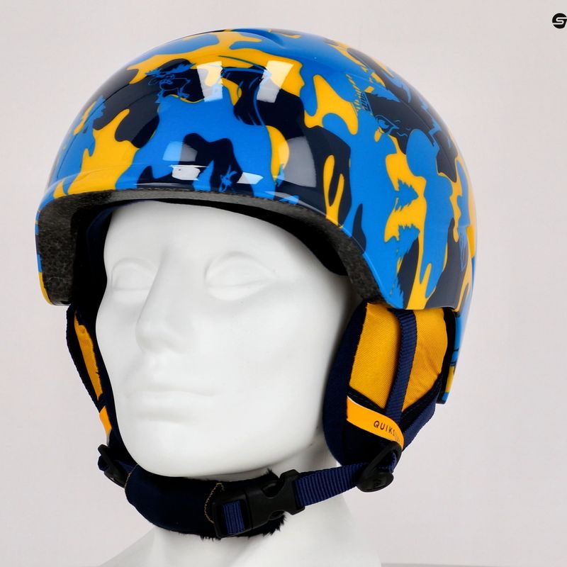 Quiksilver Slush B HLMT snieglenčių šalmas mėlynas EQBTL03018-BNM2 9